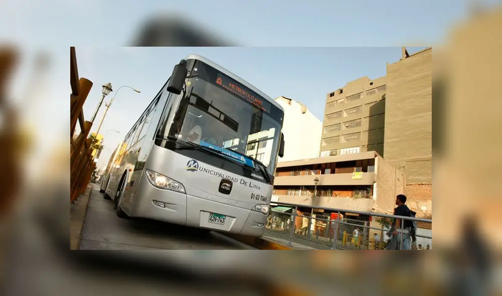 Metropolitano: conoce el horario especial por el feriado de este miércoles