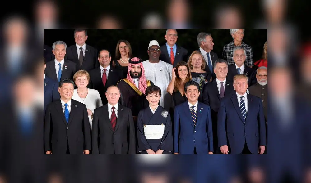 Cumbre G20 en Japón 2019. Foto: EFE.
