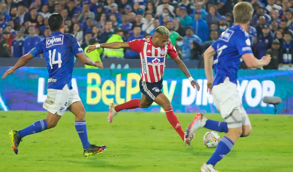 Millonarios ganó por la mínima diferencia a Junior. Foto: Club Junior Millonarios ganó por la mínima diferencia a Junior. Foto: Club Junior