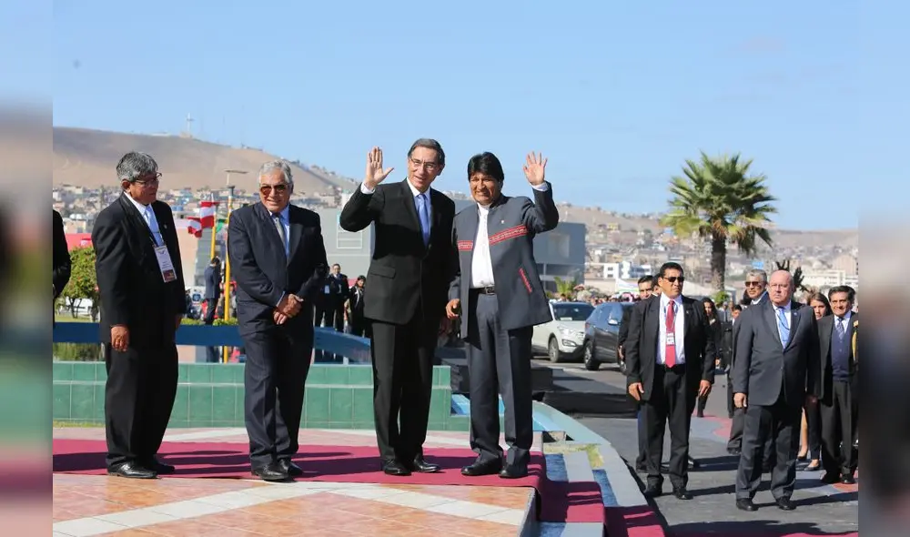 Gabinete Binacional Martin Vizcarra y Evo Morales