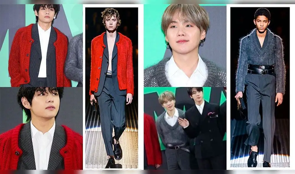 MMA 2019: Los integrantes de BTS vistieron atuendos de la última colección de Prada.