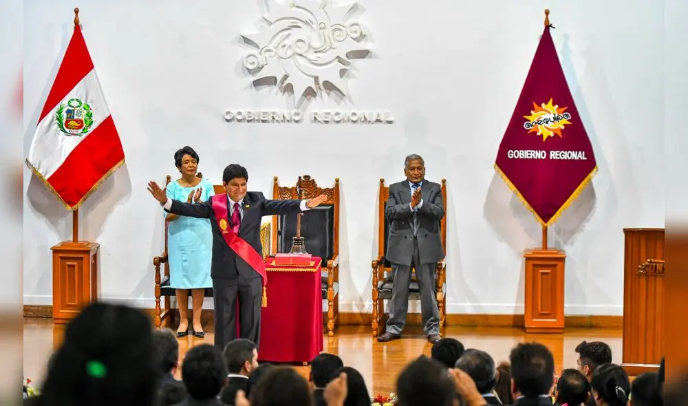 PROMESAS. Su discurso estuvo cargado de altas expectativas. Anunció que incidirá en inversión en salud y educación.
