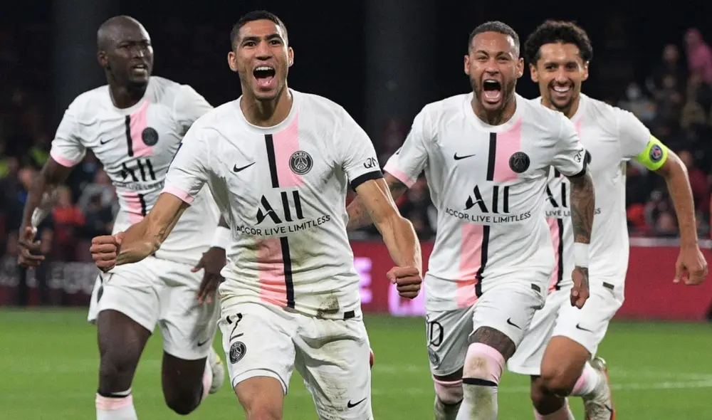 El PSG se impuso 2-1 frente al Metz por la Ligue 1 de Francia. Foto: AFP