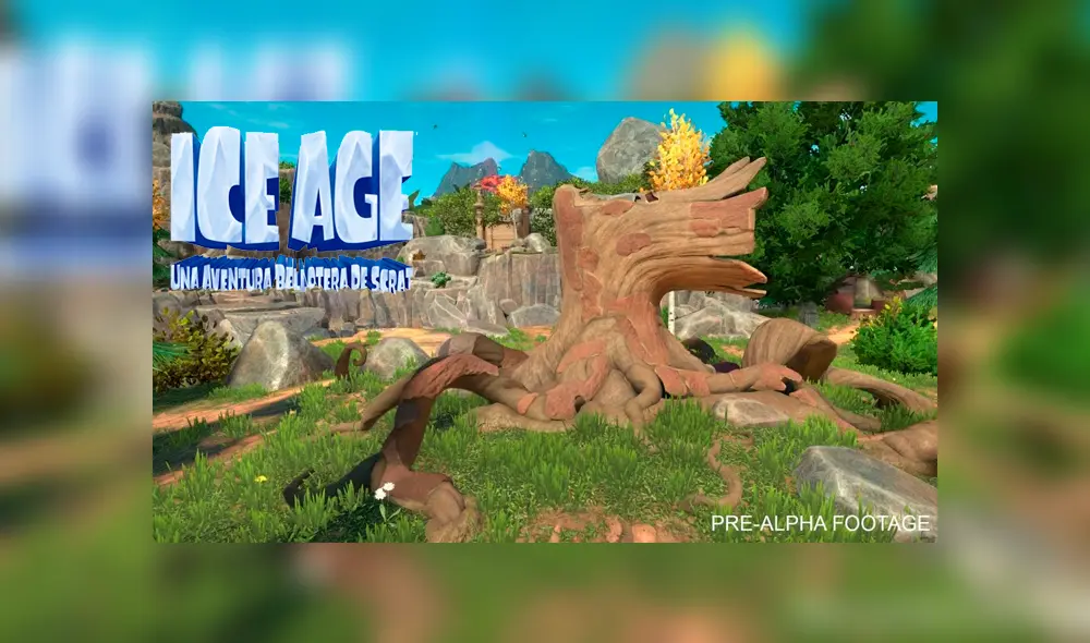 Llegó tu momento de crear continentes. La Era de Hielo: Una Aventura Bellotera de Scrat es el nuevo videojuego de la película que tendrá como protagonista a la divertida ardilla.