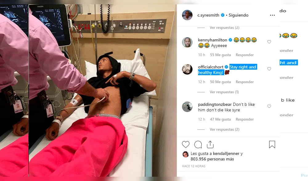 Jaden Smith reaparece en hospital e impacta a fans en sus redes 
