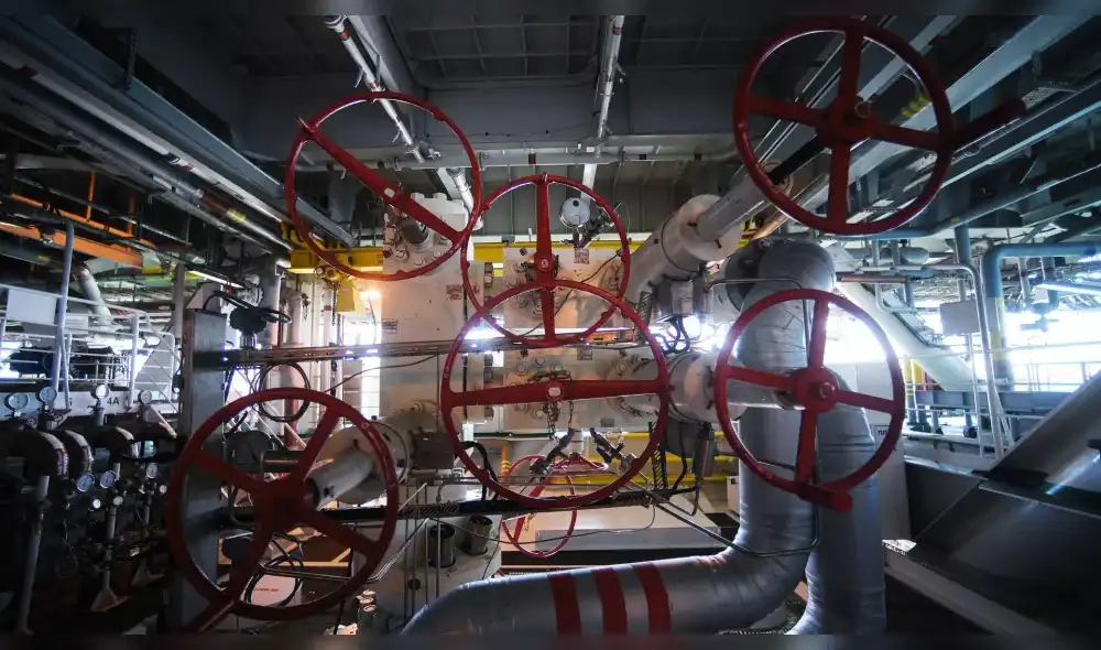 Gas natural válvulas Foto: difusión