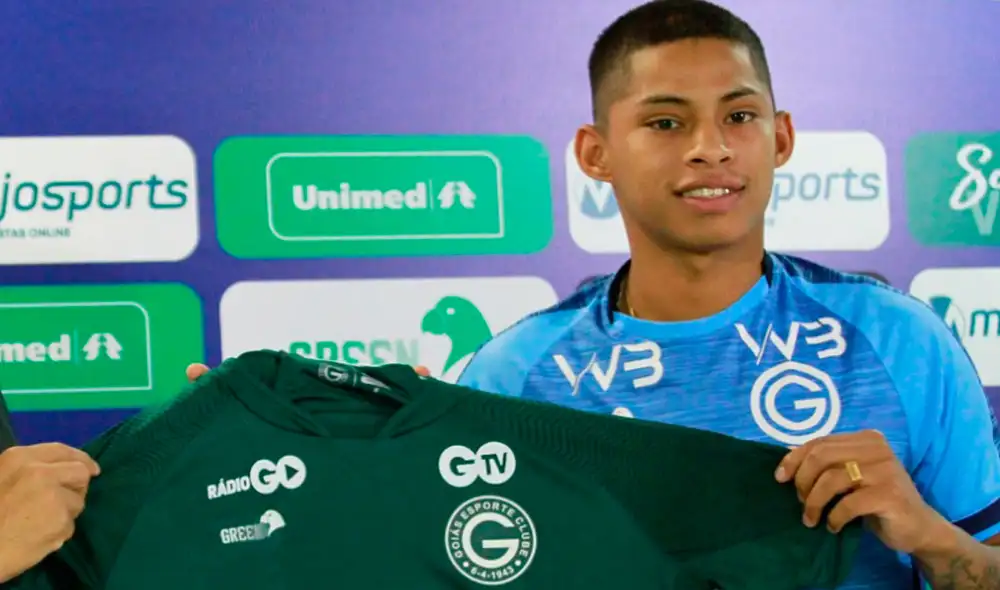 Kevin Quevedo no tuvo continuidad en Goias y el club no le renovará el contrato. Foto: Twitter / @goiasoficial Kevin Quevedo no tuvo continuidad en Goias y el club no le renovará el contrato. Foto: Twitter / @goiasoficial