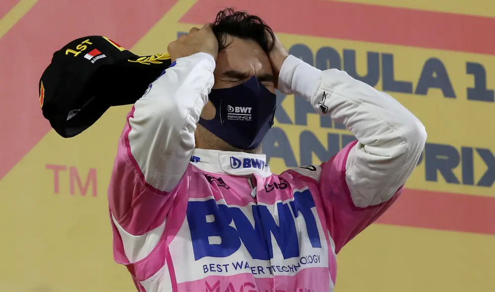 El mexicano Sergio ‘Checo’ Pérez ganó una carrera de Fórmula 1 por primera vez en su vida. Foto: ESPN