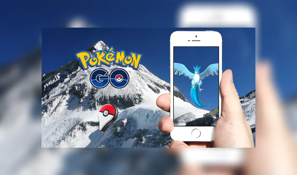 1. Articuno en el Monte Everest. Foto: Captura.