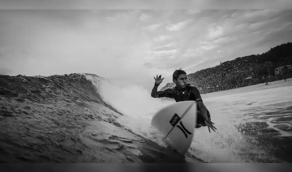 Guerrero es una promesa del surf nacional. Guerrero es una promesa del surf nacional.