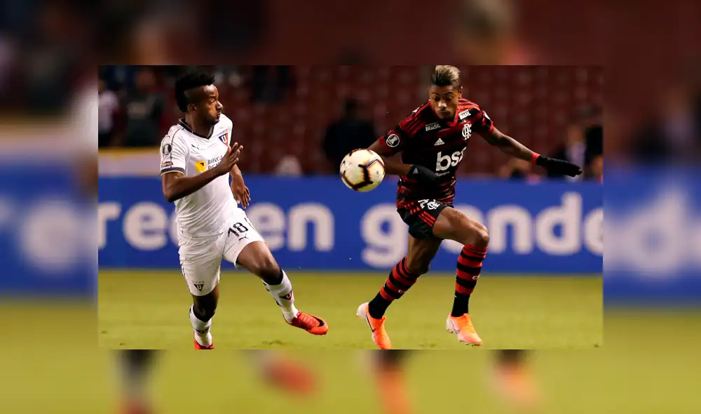 LDU de Quito venció 2-1 al Flamengo por el Grupo D de la Copa Libertadores [RESUMEN]