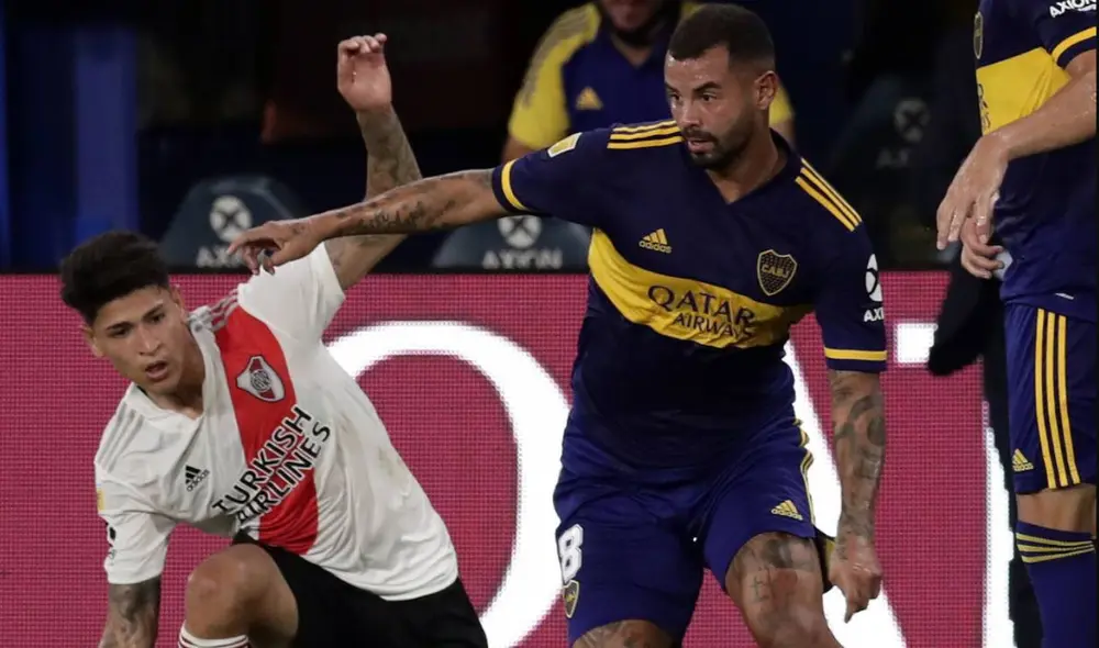 Boca y River se vuelven a ver las caras luego de más de dos meses. Foto: EFE Boca y River se vuelven a ver las caras luego de más de dos meses. Foto: EFE