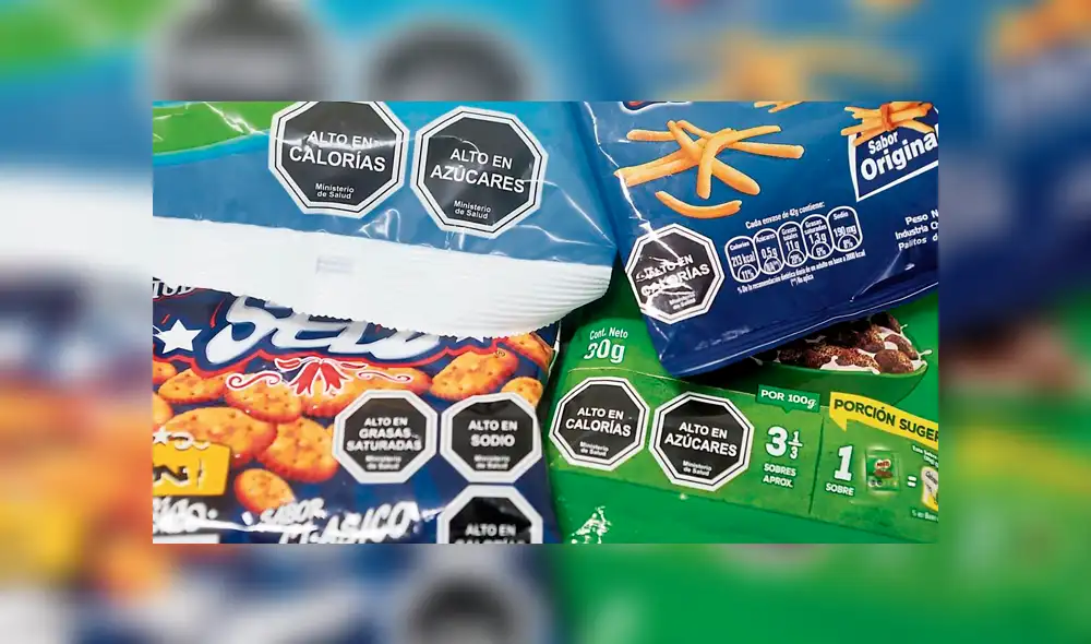 octógonos de advertencia