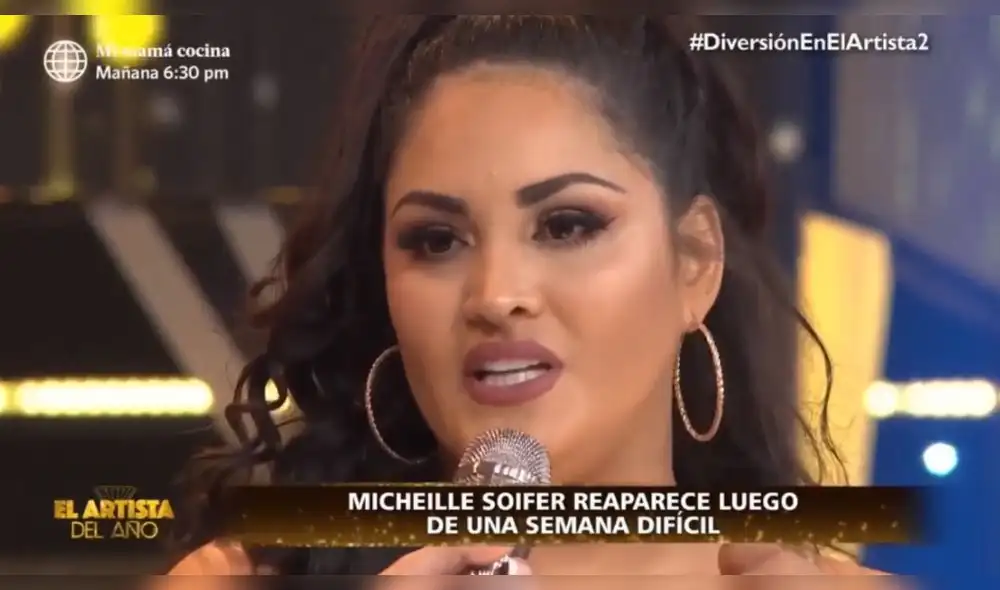 Michelle Soifer en "El Artista del Año"