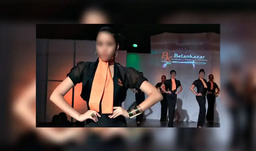La escuela de modelaje Belankazar enseñaba a niñas y adolescentes de Caracas. Foto: Belankazar