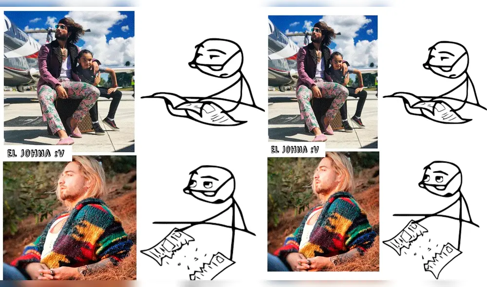 Hilarantes memes tras cambio de look de Maluma [GALERÍA]