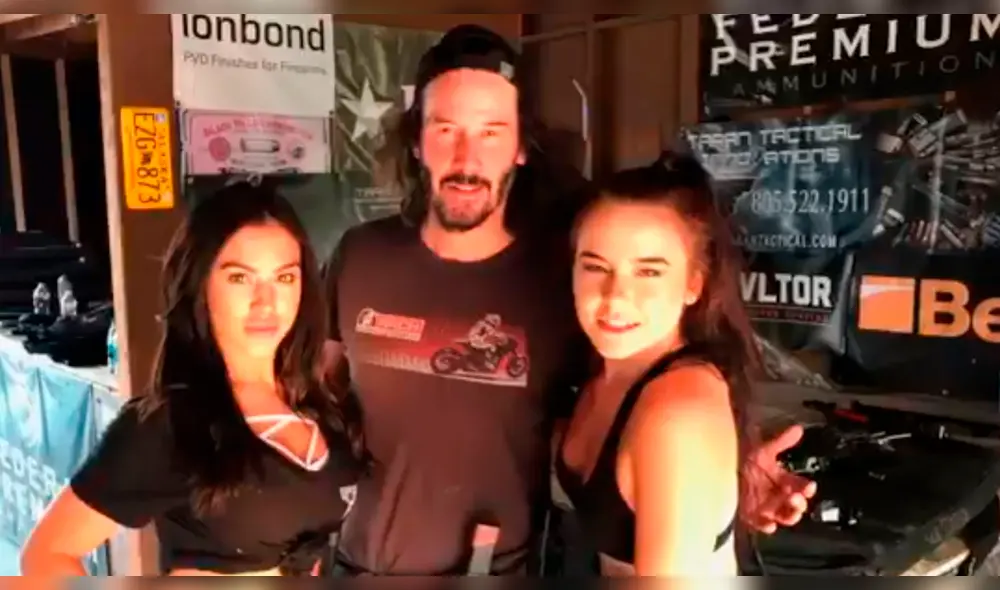 Keanu Reeves: Esta es la actriz con la que tuvo el primer contacto físico