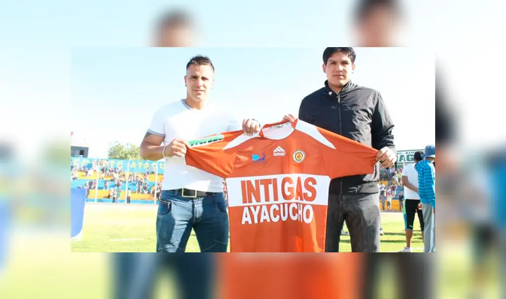 En el 2012 fue anunciado como incorporación para la Sudamericana. Crédito: Diario Correo En el 2012 fue anunciado como incorporación para la Sudamericana. Crédito: Diario Correo