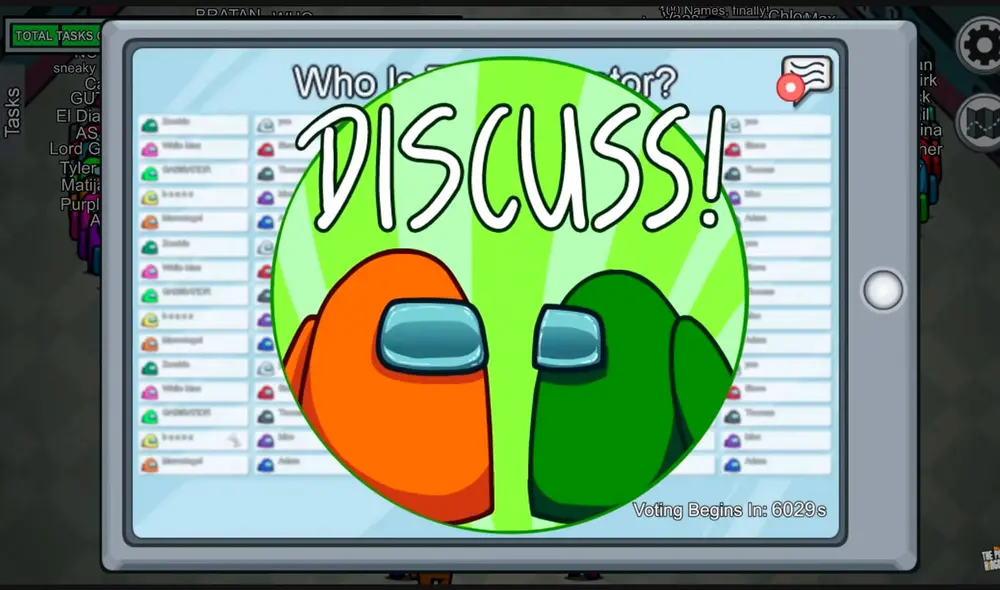 ¿Te imaginas ser el único impostor y tener que pasar desapercibido entre otros 99 jugadores de Among Us? Foto: The Pixel Kingdom/YouTube