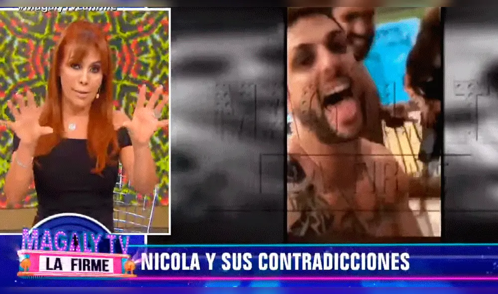 Magaly Medina desenmascara a Nicola Porcella con pruebas de la 'fiesta del terror'