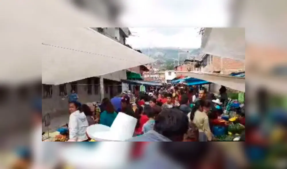 Saturan mercado en la ciudad de Cajamarca.