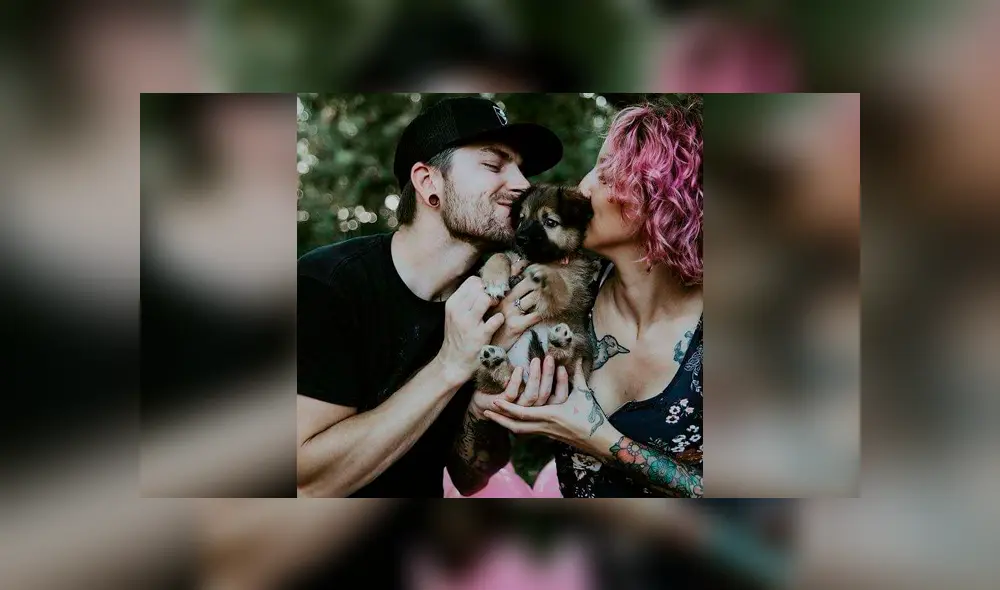 Desliza las imágenes hacia la izquierda para apreciar la tierna sorpresa que armó una pareja tras adoptar a una perrita. Fotos: Captura. Desliza las imágenes hacia la izquierda para apreciar la tierna sorpresa que armó una pareja tras adoptar a una perrita. Fotos: Captura.