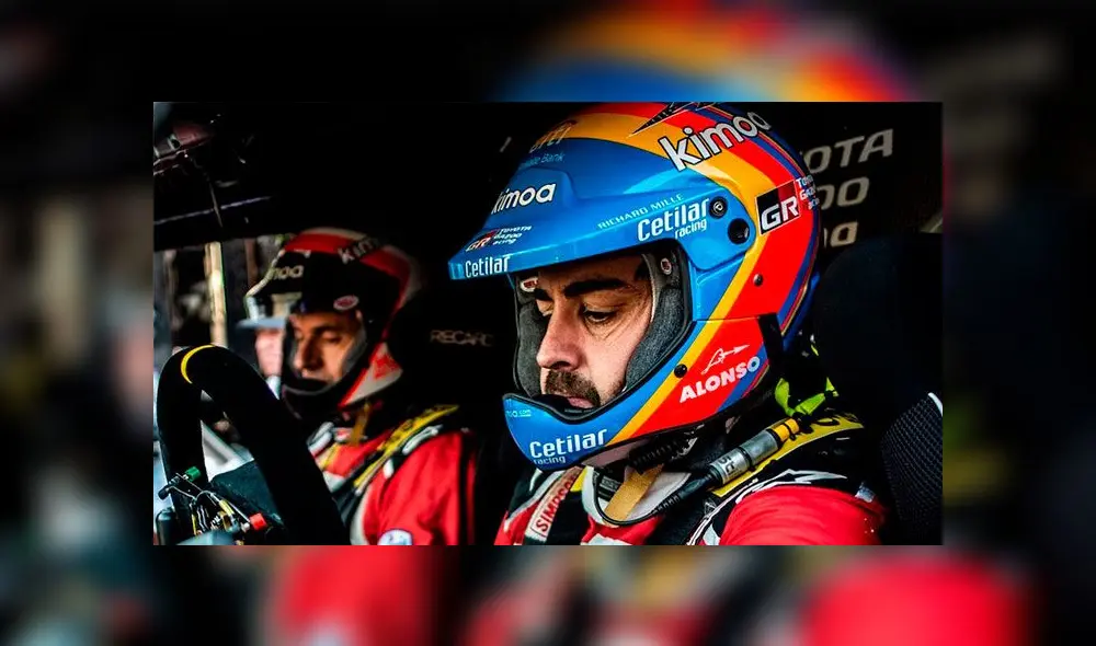 Fernando Alonso busca hacer historia en el "rally más duro del mundo". Foto: Instagram