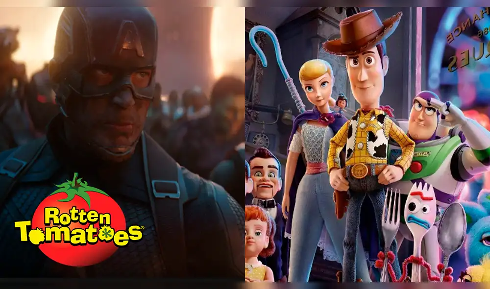 Toy Story 4 vence a Avengers: Endgame en Rotten Tomatoes como la "mejor calificada" Toy Story 4 vence a Avengers: Endgame en Rotten Tomatoes como la "mejor calificada"