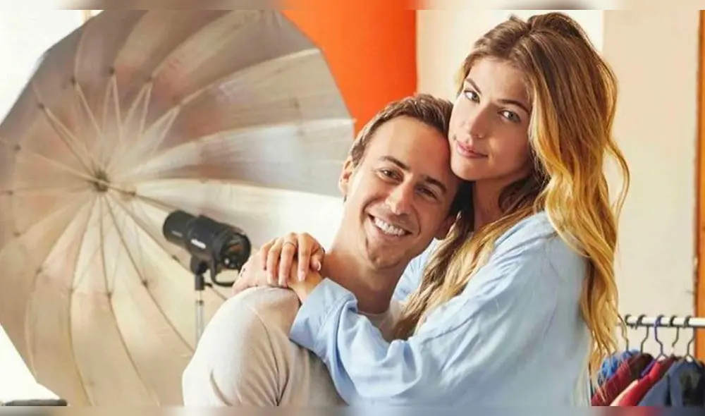 Bruno Ascenzo y Stephanie Cayo juntos en película  Foto: Instagram