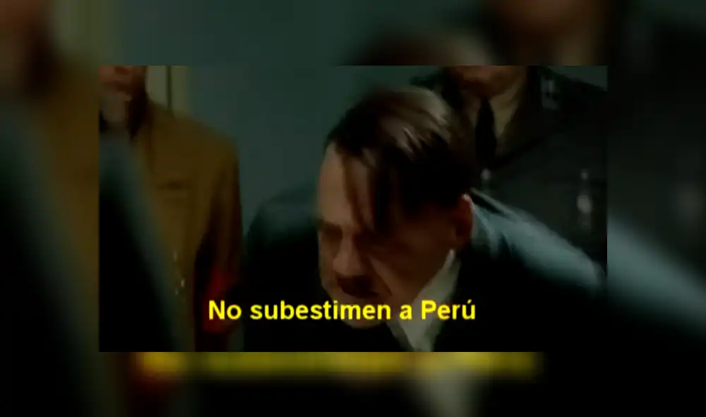 Facebook viral: “Hitler” se entera de la goleada de Perú a Chile y tiene inesperada reacción Facebook viral: “Hitler” se entera de la goleada de Perú a Chile y tiene inesperada reacción