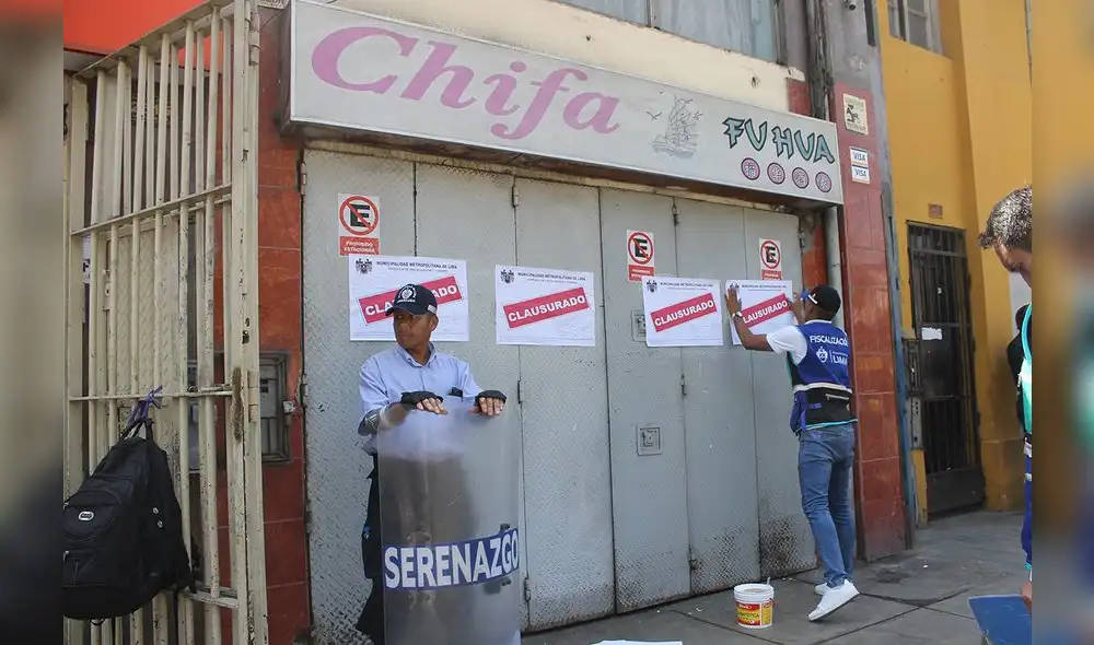 Clausuran doce locales inseguros en la recuperada avenida 28 de Julio. [FOTOS]