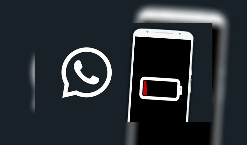 WhatsApp activará el modo oscuro cuando el móvil esté en ahorro de batería.