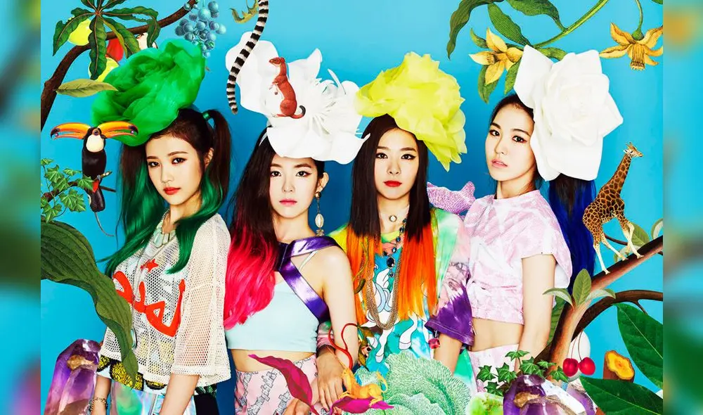 Red Velvet en su etapa de debut (2014). Red Velvet en su etapa de debut (2014).