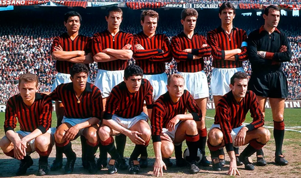 Víctor Benítez fue titular en la final de la Champions League entre Milan y Benfica. Foto: Internet Víctor Benítez fue titular en la final de la Champions League entre Milan y Benfica. Foto: Internet