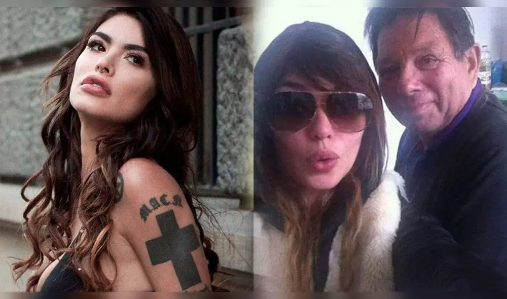 Abuelo de Angie Jibaja reacciona tras balacera donde la modelo quedó gravemente herida. Foto: Composición Abuelo de Angie Jibaja reacciona tras balacera donde la modelo quedó gravemente herida. Foto: Composición