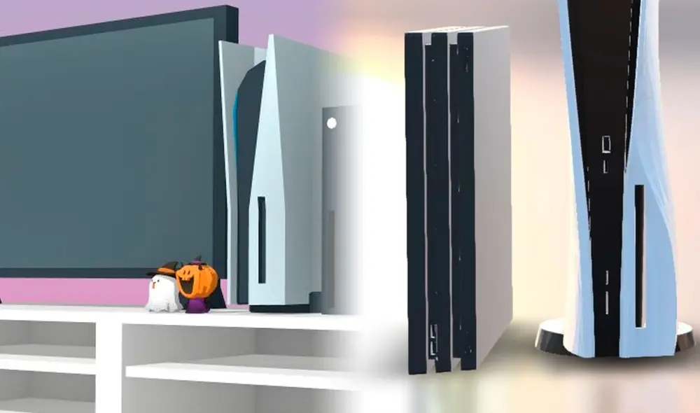 Desliza para ver más comparaciones entre el tamaño de la PS5 y la Xbox Series X. Imagen: Kun Sawada/Windows Central.