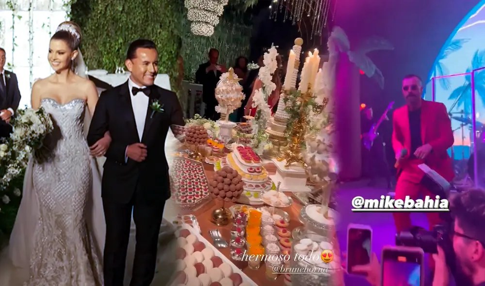Brunella Horna y lo que habría gastado en su boda con Richard Acuña. Foto: composición LR/ captura de Instagram Brunella Horna y lo que habría gastado en su boda con Richard Acuña. Foto: composición LR/ captura de Instagram