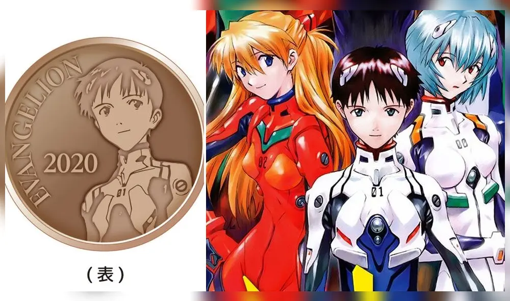Neon Genesis Evangelion lanzará monedas conmemorativas. Créditos: disfusión/Studio Gainax Neon Genesis Evangelion lanzará monedas conmemorativas. Créditos: disfusión/Studio Gainax