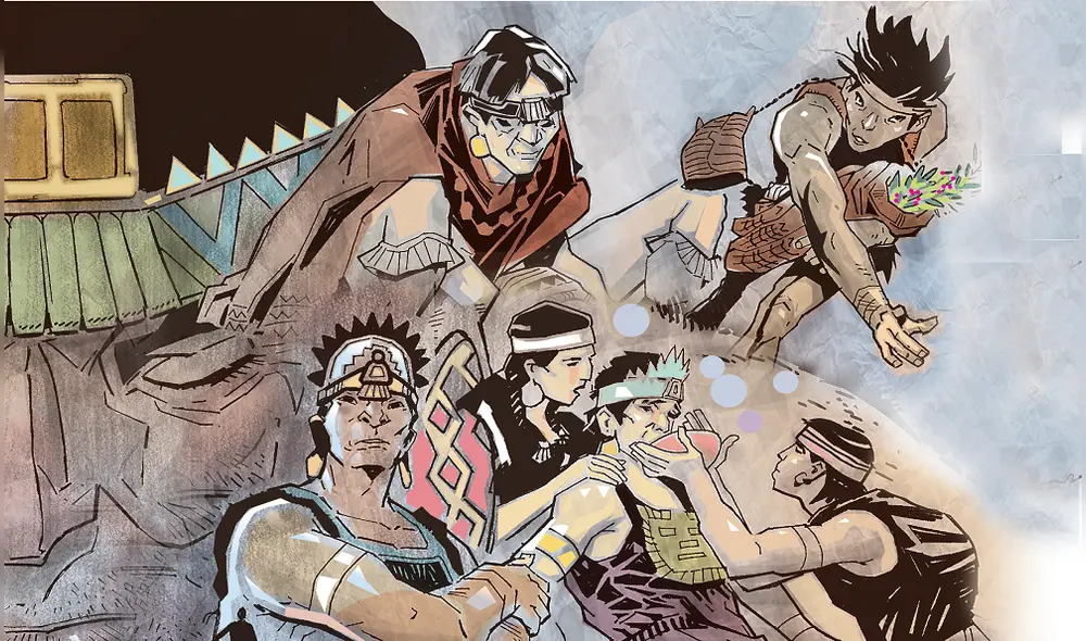 La muerte de Huayna Cápac La muerte de Huayna Cápac