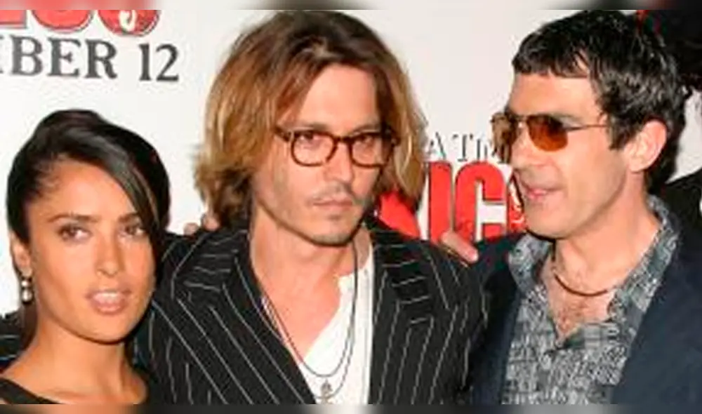 Salma Hayek le da la bienvenida a Johnny Depp a Instagram con fotos del pasado de Once upon a time in México Salma Hayek le da la bienvenida a Johnny Depp a Instagram con fotos del pasado de Once upon a time in México