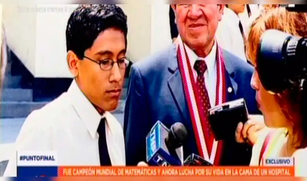 Fue campeón de matemáticas y ahora lucha por su vida [VIDEO]