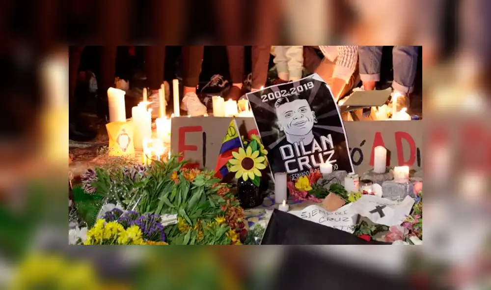 Dilan Mauricio Cruz Medina fue herido por un agente del Esmad de Colombia