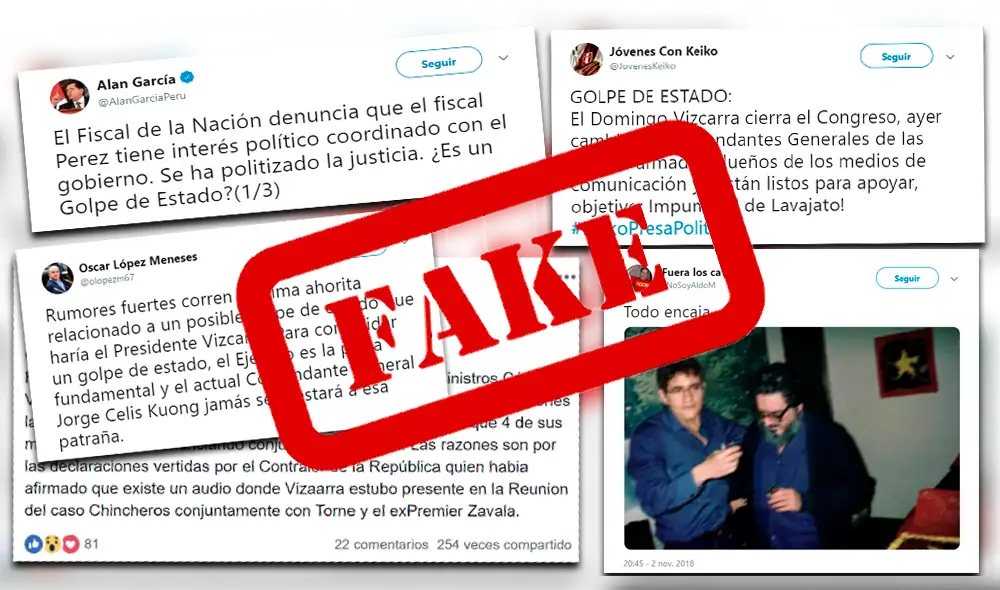 Keiko Fujimori: El golpe de Estado y otros 'fake news' tras la orden de prisión Keiko Fujimori: El golpe de Estado y otros 'fake news' tras la orden de prisión