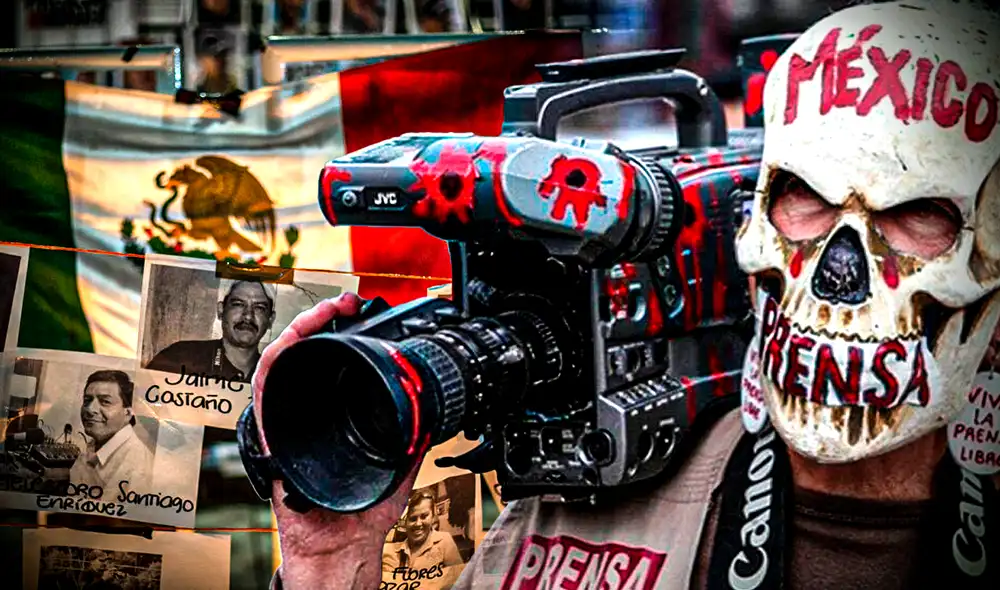 México volvió a ser considerado por el reporte de Reporteros Sin Fronteras como uno de los países más mortíferos para ejercer la profesión periodística. Foto: Gerson Cardoso/ composición LR México volvió a ser considerado por el reporte de Reporteros Sin Fronteras como uno de los países más mortíferos para ejercer la profesión periodística. Foto: Gerson Cardoso/ composición LR
