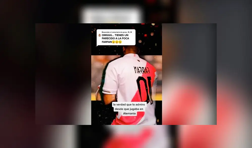 Desliza las imágenes para ver el increíble parecido que tiene este joven con el futbolista peruano Jefferson Farfán. Foto: José Alex Sánchez/TikTok