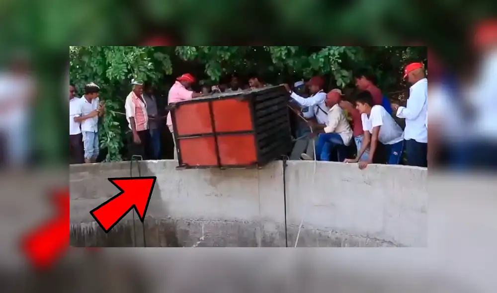 YouTube viral: peligrosa criatura aparece en misterioso pozo y pobladores quedan en shock [VIDEO]