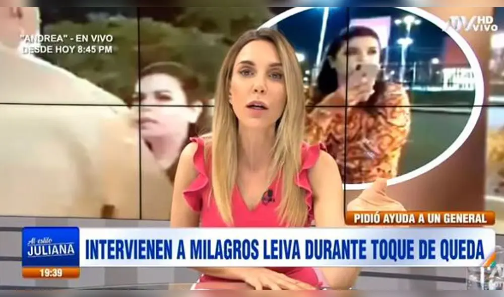 Juliana Oxenford asegura que Milagros Leiva es un mal ejemplo para los jóvenes Juliana Oxenford asegura que Milagros Leiva es un mal ejemplo para los jóvenes