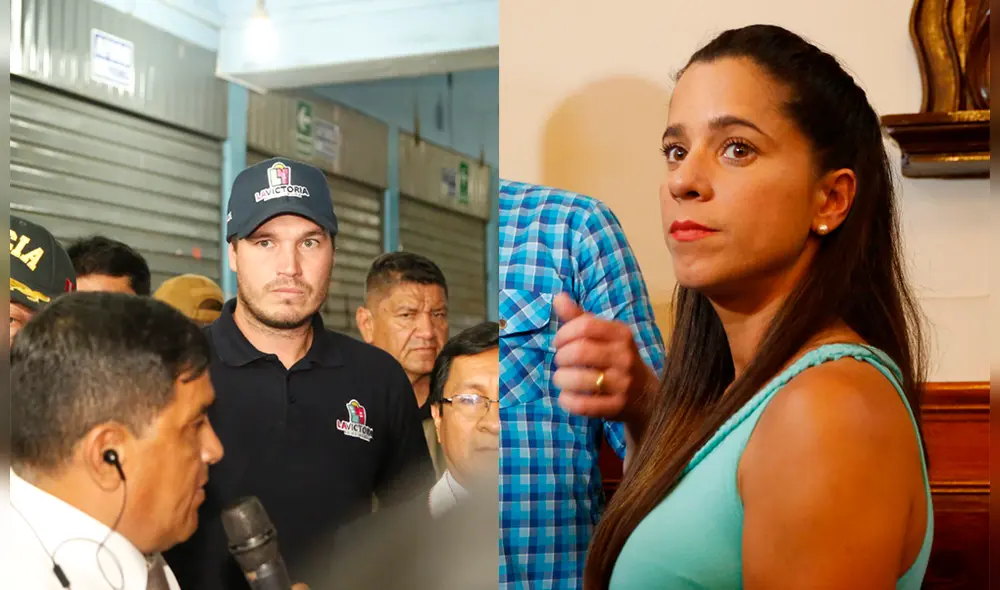 Vanessa Terkes denunció a George Forsyth por violencia familiar el 31 de mayo.