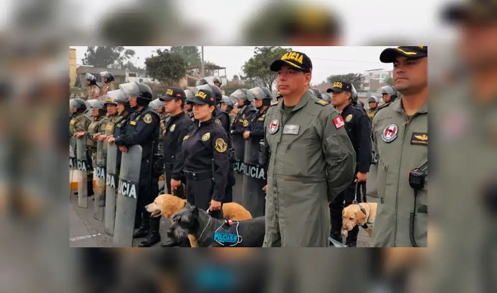 Policía Nacional resguardará vías alternas del estadio Monumental. Créditos: PNP. Policía Nacional resguardará vías alternas del estadio Monumental. Créditos: PNP.