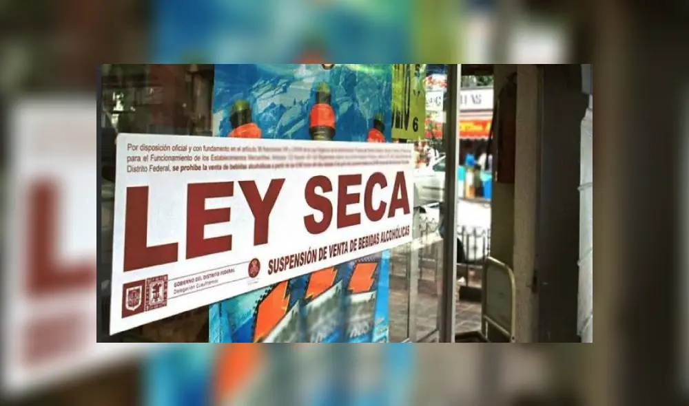 Ley seca en México por revocatoria de mandato